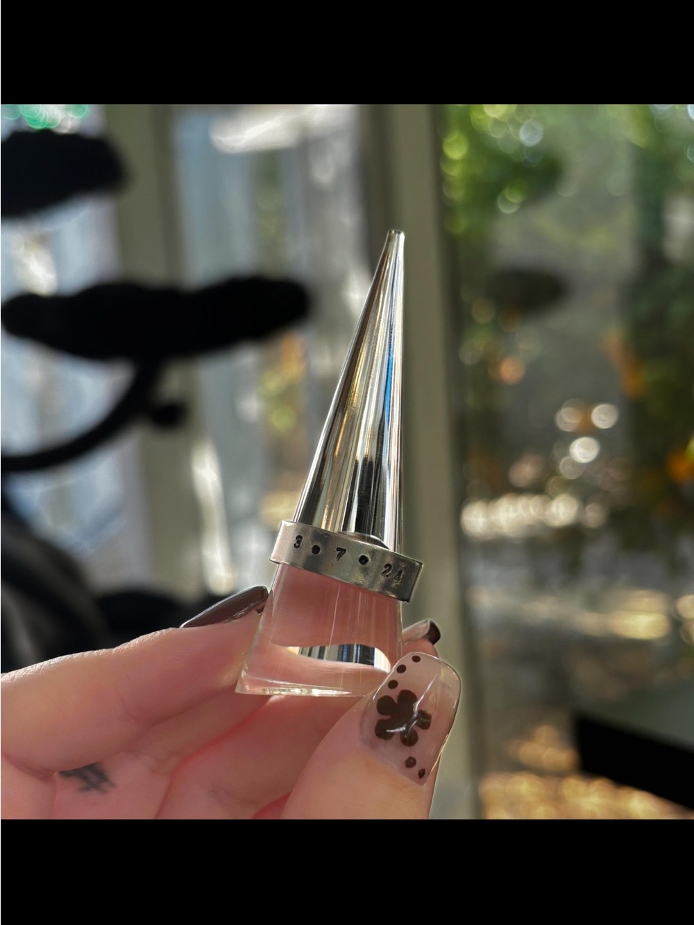 Aluminum Custom Text Rings - Picture 9 of 9
